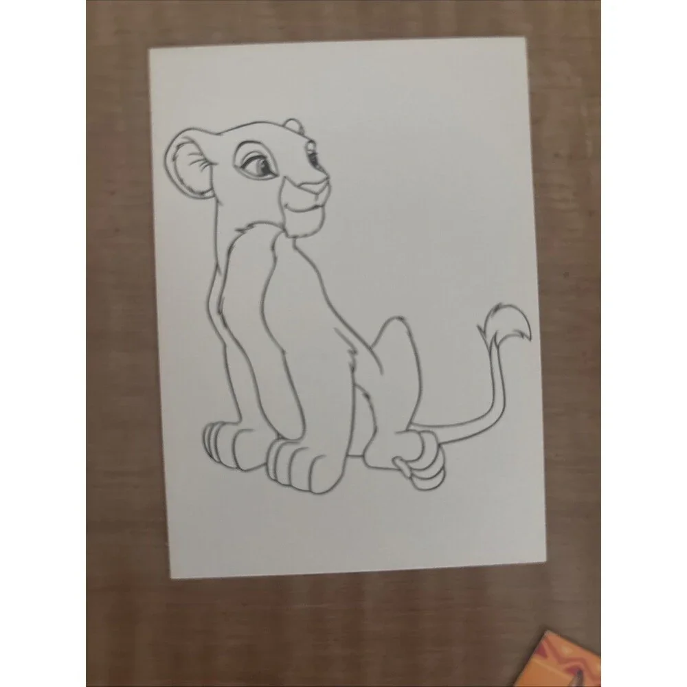 Lion King Trading Cards Skybox Series 1 Inserts: Coloring, Activity, Foil